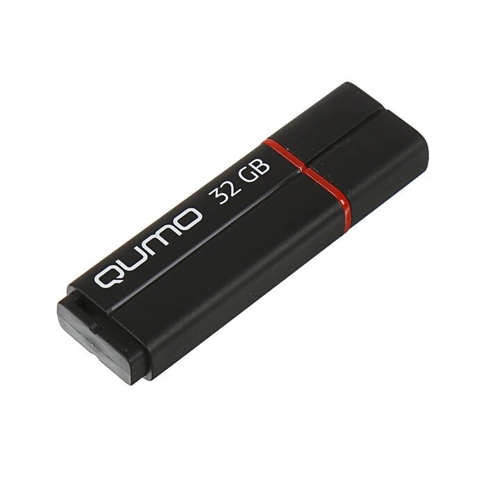 Флешка Qumo Speedster 3.0, 32 Гб, USB3.0, чт до 140 Мб/с, зап до 40 Мб/с, черная от компании Интернет - магазин Flap - фото 1