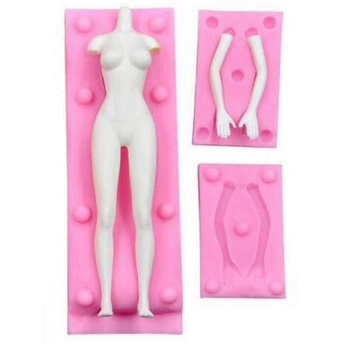 Форма силиконовая «Фигура девушки», 15,6  3,6 см от компании Интернет - магазин Flap - фото 1