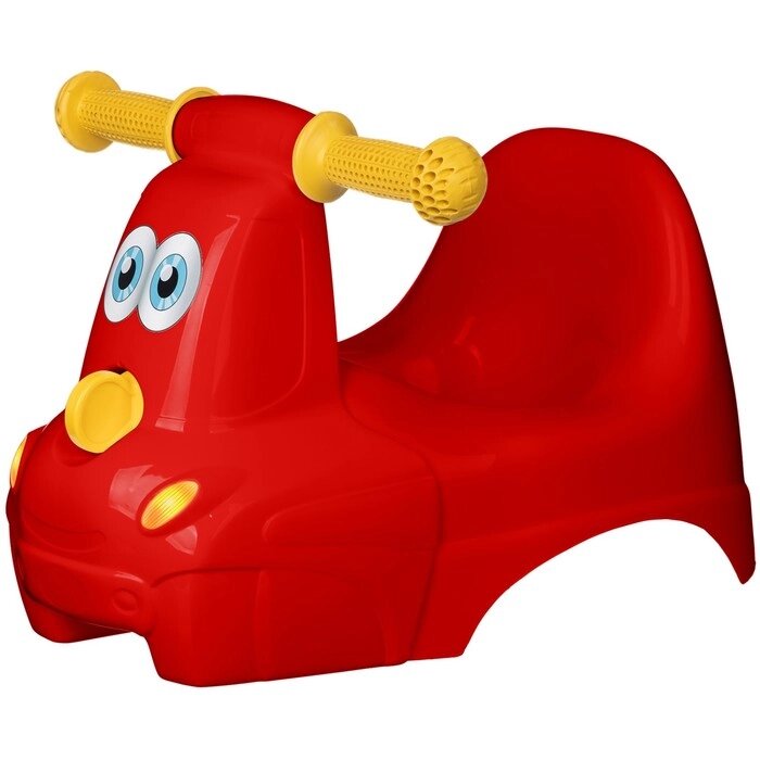 Горшок детский в форме игрушки «Машинка» Lapsi 420х285х265мм, цвет красный от компании Интернет - магазин Flap - фото 1