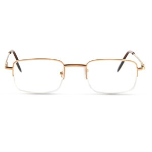 Готовые очки GA0244 (Цвет: C1 золотой; диоптрия:3; тонировка: Нет)