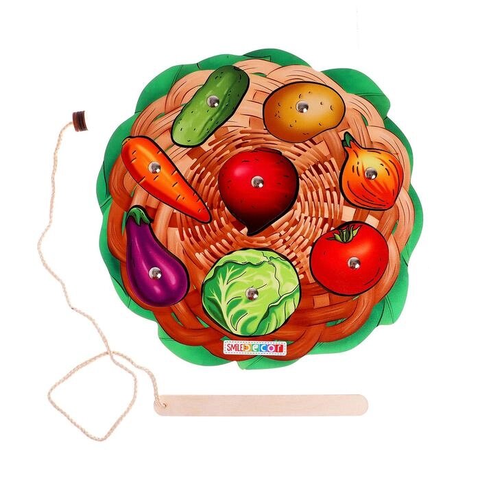 Игра с магнитами «Овощи» от компании Интернет - магазин Flap - фото 1