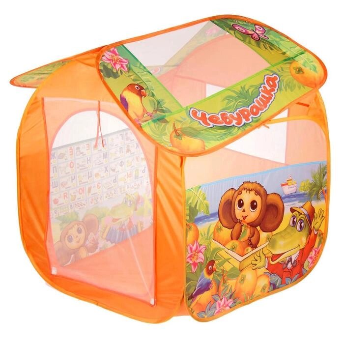 Игровая палатка «Чебурашка с азбукой», в сумке от компании Интернет - магазин Flap - фото 1