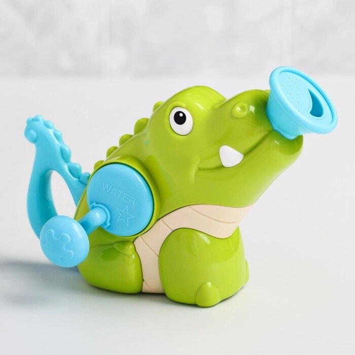 Игрушка для ванны «Крокодильчик», брызгалка от компании Интернет - магазин Flap - фото 1