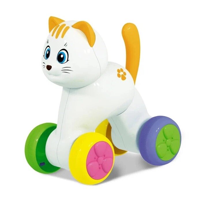 Игрушка-покатушка «Веселый котик» от компании Интернет - магазин Flap - фото 1