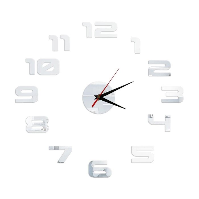 Интерьерные часы-наклейка «Классика», 40 х 40 см от компании Интернет - магазин Flap - фото 1