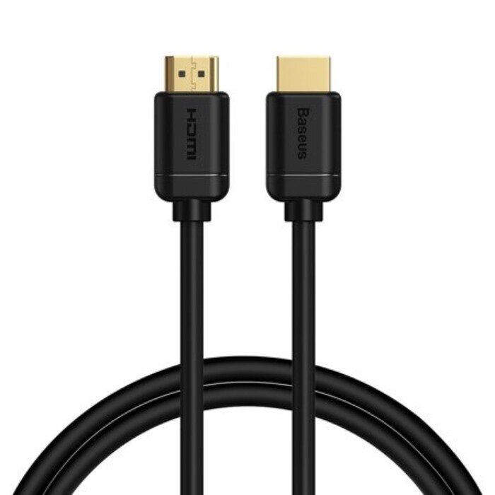 Кабель видео Baseus, HDMI (m)-HDMI (m), High Definition Series, 4KHDMI  - 4KHDMI, 8 м, черный от компании Интернет - магазин Flap - фото 1