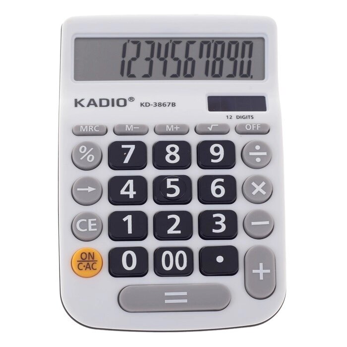 Калькулятор настольный, 12 - разрядный, 3867B от компании Интернет - магазин Flap - фото 1