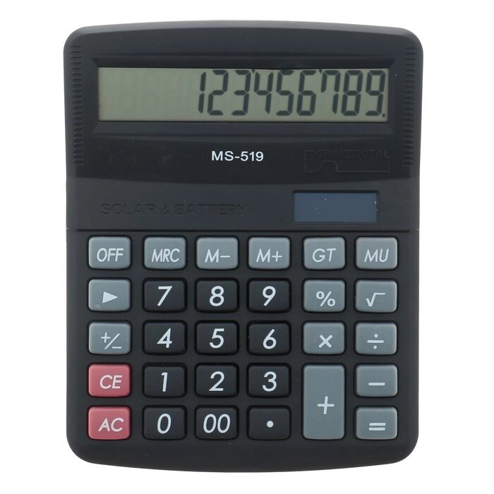 Калькулятор настольный, 12 - разрядный, 519-MS от компании Интернет - магазин Flap - фото 1