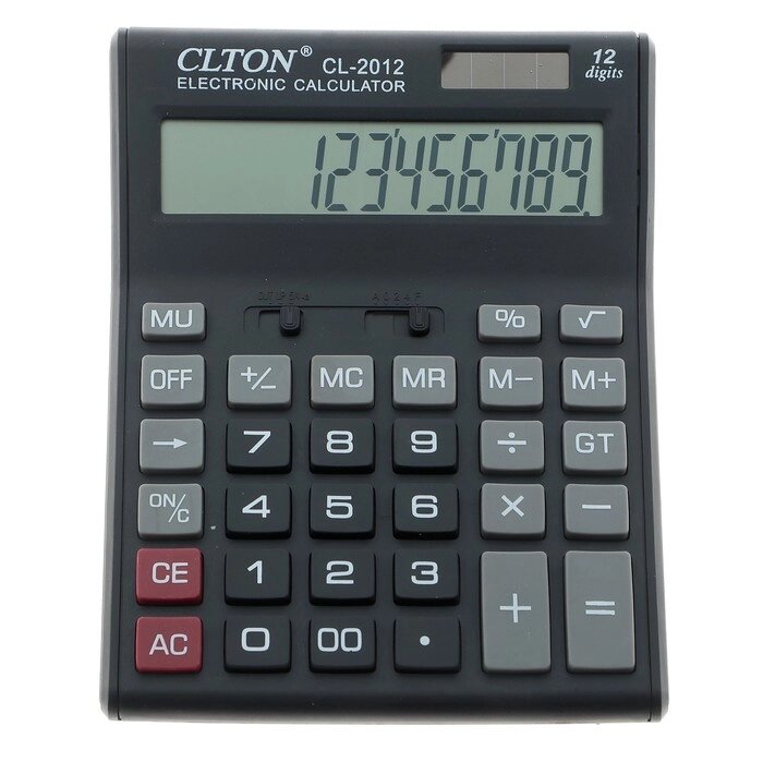 Калькулятор настольный, 12 - разрядный, CL - 2012 от компании Интернет - магазин Flap - фото 1