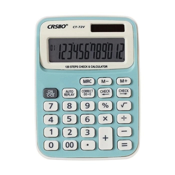 Калькулятор настольный 12-разрядный CT-72V от компании Интернет - магазин Flap - фото 1
