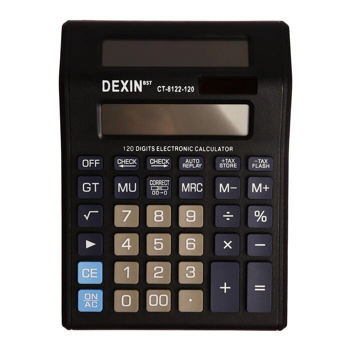 Калькулятор настольный, 12-разрядный, CT-8122-99, двойной циферблат от компании Интернет - магазин Flap - фото 1