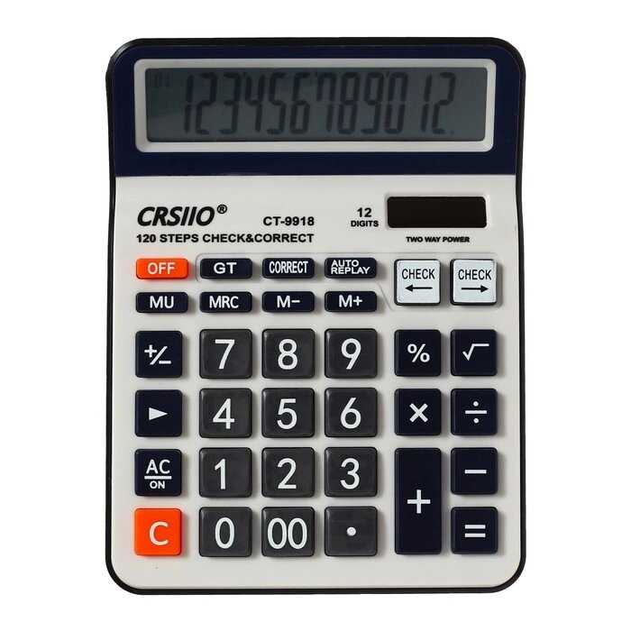 Калькулятор настольный 12-разрядный CT-99IS от компании Интернет - магазин Flap - фото 1