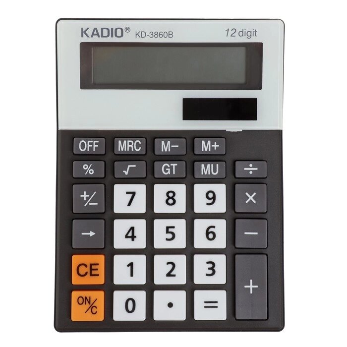 Калькулятор настольный 12-разрядный KD3860B от компании Интернет - магазин Flap - фото 1