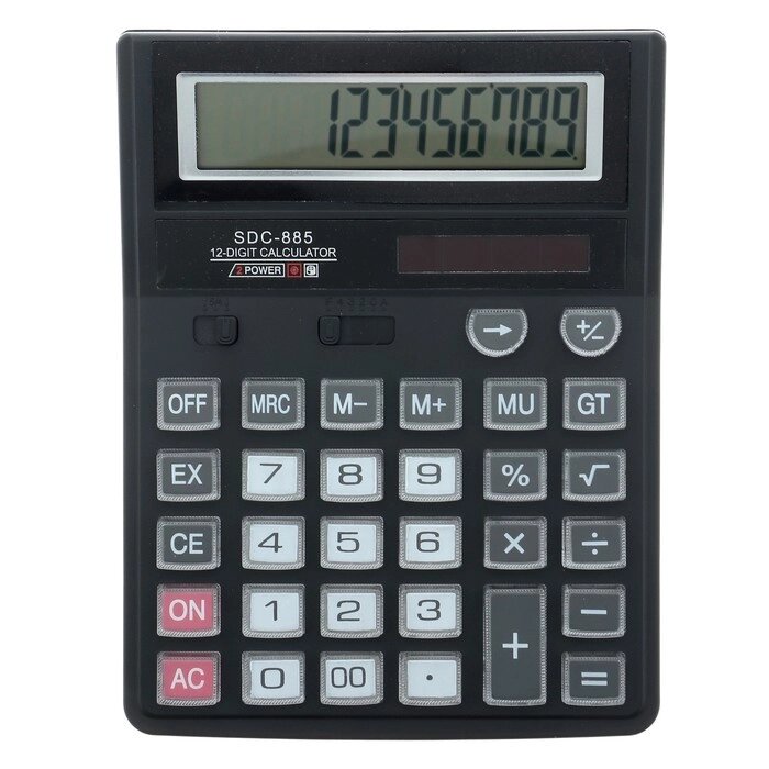 Калькулятор настольный, 12 - разрядный, SDC - 885 от компании Интернет - магазин Flap - фото 1
