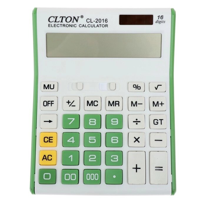 Калькулятор настольный, 16-разрядный, CL-2016 от компании Интернет - магазин Flap - фото 1