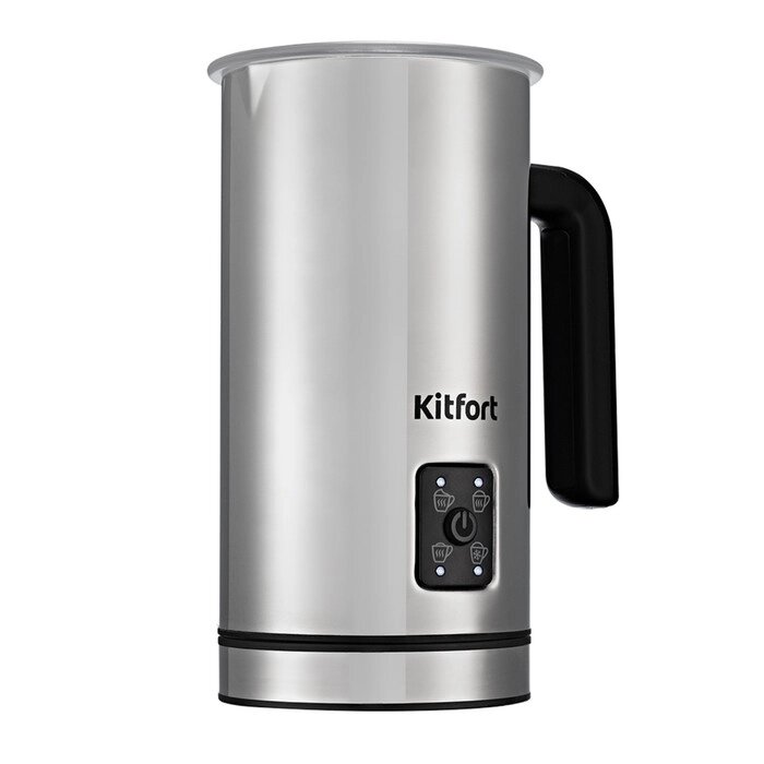 Капучинатор Kitfort КТ-758, 500 Вт, 0.3 л, 4 режима, серый от компании Интернет - магазин Flap - фото 1
