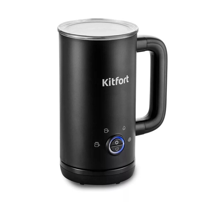 Капучинатор Kitfort КТ-779, 500 Вт, 0.3 л, 4 режима, чёрный от компании Интернет - магазин Flap - фото 1