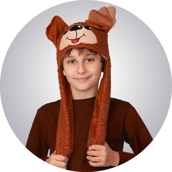 Карнавальная шапка «Медведь» от компании Интернет - магазин Flap - фото 1