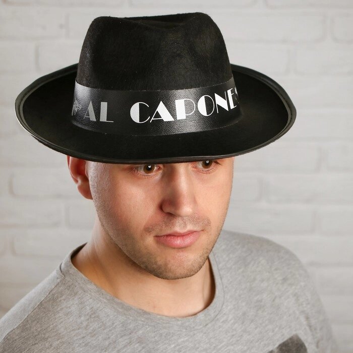 Карнавальная шляпа «Аль Капоне» от компании Интернет - магазин Flap - фото 1