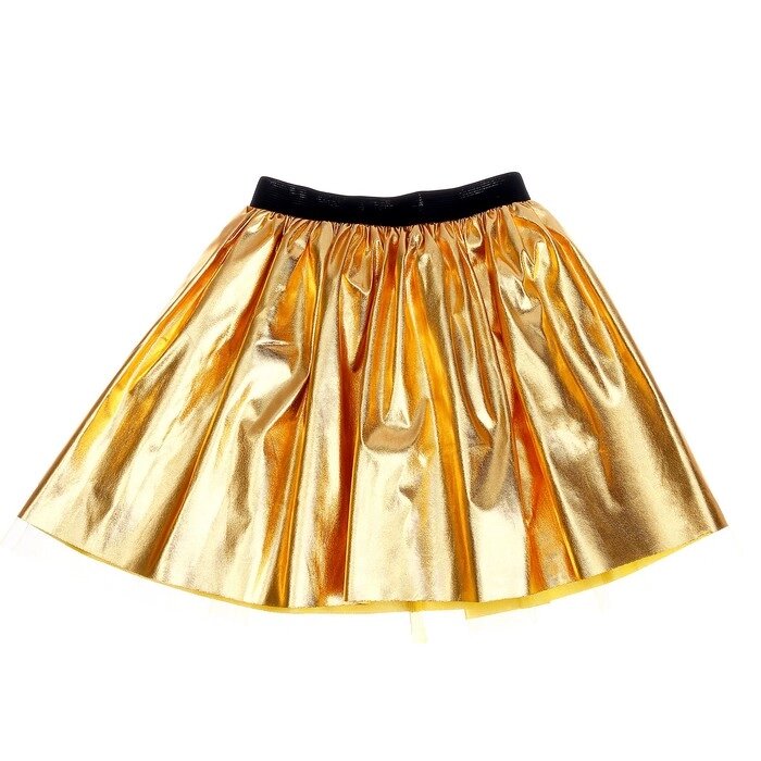 Карнавальная юбка «Очарование», цвет золото от компании Интернет - магазин Flap - фото 1