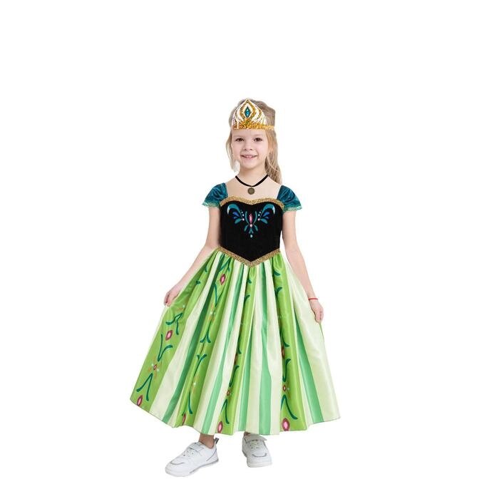 Карнавальный костюм «Анна», р. 32, рост 128 см от компании Интернет - магазин Flap - фото 1