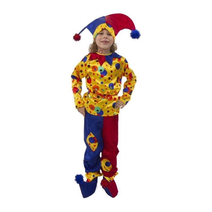 Карнавальный костюм «Петрушка», текстиль, р. 26, рост 104 см от компании Интернет - магазин Flap - фото 1