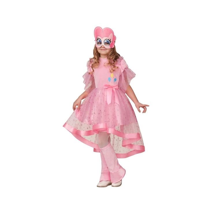 Карнавальный костюм «Пинки Пай», платье, маска, гетры, р. 26, рост 104 см от компании Интернет - магазин Flap - фото 1