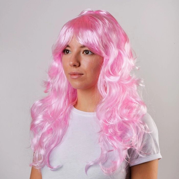 Карнавальный парик, кудрявые локоны с гелем от компании Интернет - магазин Flap - фото 1