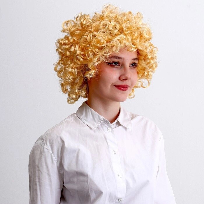 Карнавальный парик «Модель», обхват головы 56-58 см, 120 г от компании Интернет - магазин Flap - фото 1