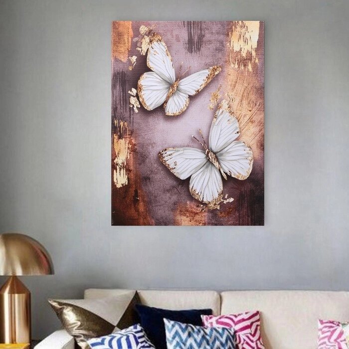 Картина «Бабочки», 30 х 40 см от компании Интернет - магазин Flap - фото 1