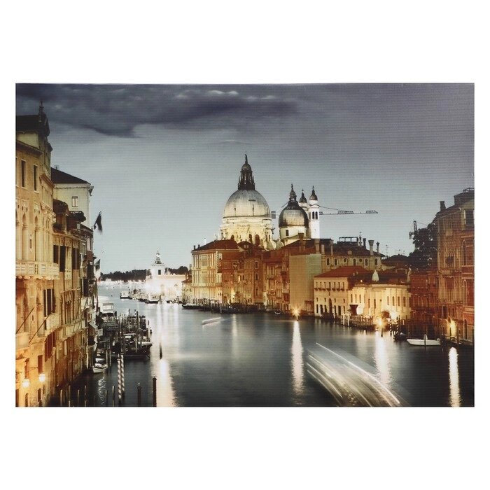 Картина "Город на воде" 50*70 см от компании Интернет - магазин Flap - фото 1
