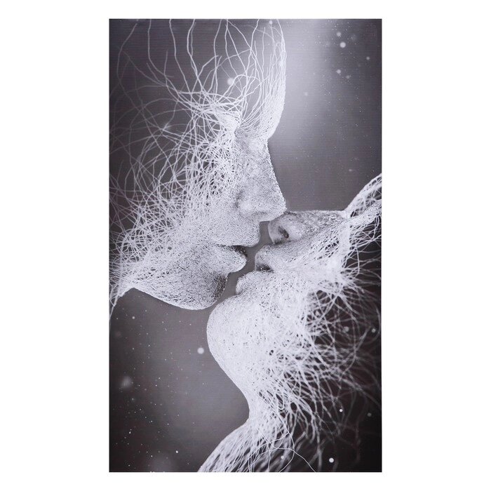 Картина- холст на подрамнике "Поцелуй"   60*100см от компании Интернет - магазин Flap - фото 1