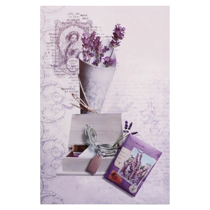 Картина на холсте "Сирень в подарок" 40*60 см от компании Интернет - магазин Flap - фото 1