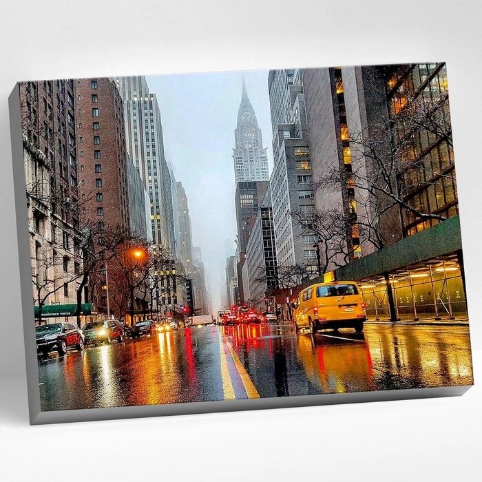 Картина по номерам 40  50 см «Нью-йорк. МанХэттен» 32 цвета от компании Интернет - магазин Flap - фото 1
