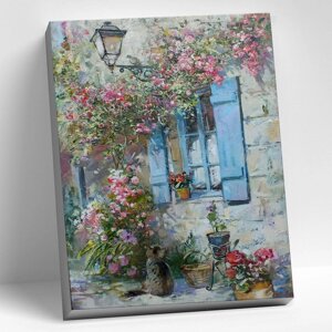 Картина по номерам 40 50 см «Штуц Е. Где-то в Бретани» 27 цветов