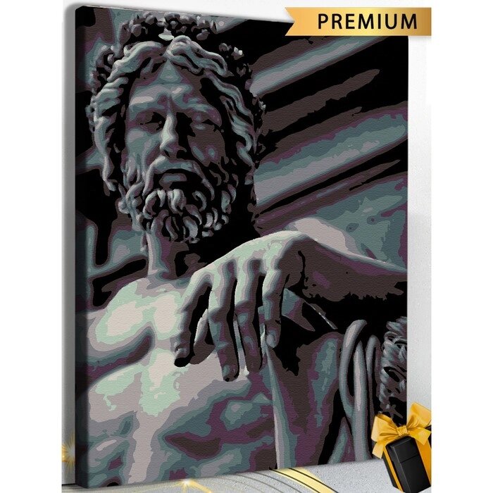 Картина по номерам «Статуя зевса» холст на подрамнике, 40  50 см от компании Интернет - магазин Flap - фото 1