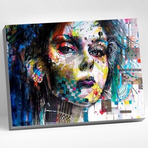 Картина по номерам «Стиль арт-хаус», 40 50 см, 24 цвета