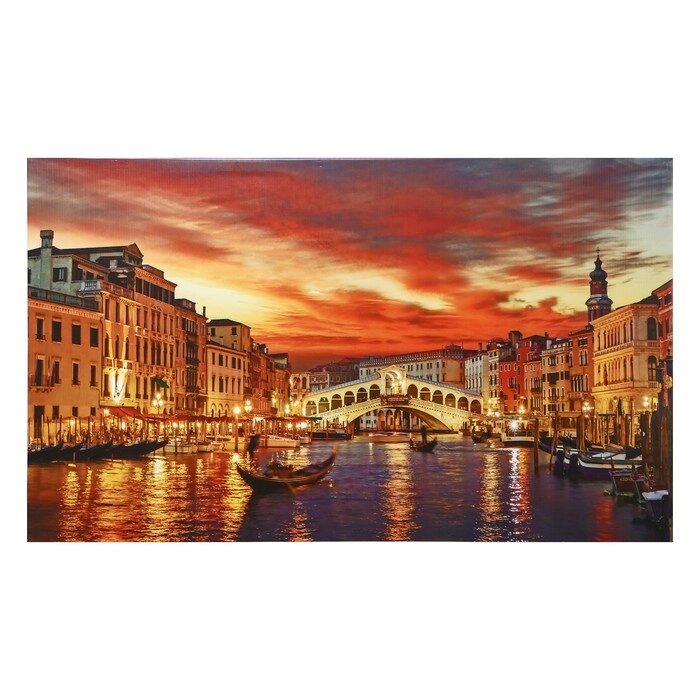 Картина "Венеция" 60*100 см от компании Интернет - магазин Flap - фото 1