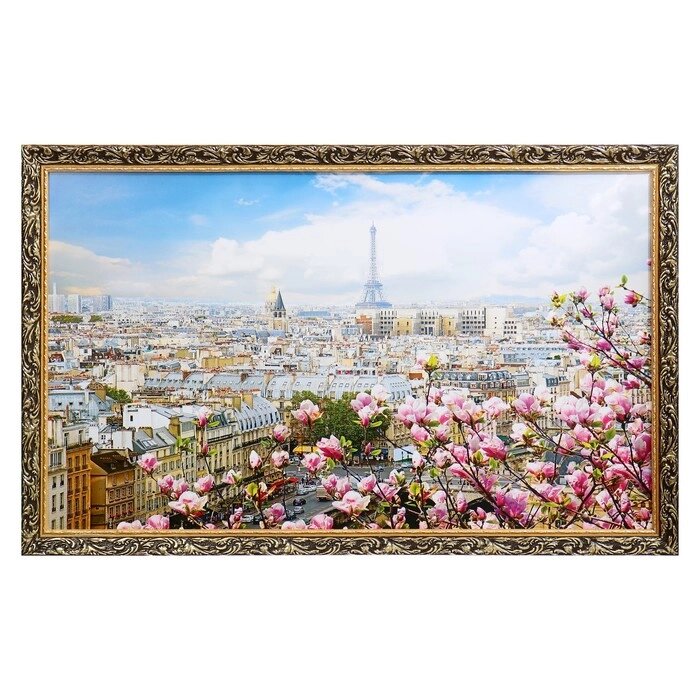 Картина "Весенний Париж" 67*107 см от компании Интернет - магазин Flap - фото 1