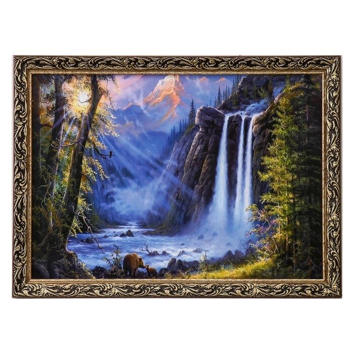 Картина "Водопад" 57х77 см от компании Интернет - магазин Flap - фото 1