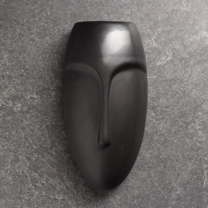 Кашпо подвесное "Силуэт" черное, 20х10х6см от компании Интернет - магазин Flap - фото 1