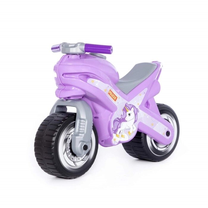 Каталка-мотоцикл МХ, цвет сиреневый от компании Интернет - магазин Flap - фото 1