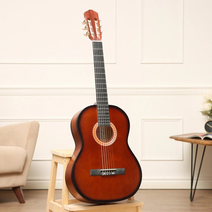Классическая гитара "Амистар н-30" 6 струнная, классика, менз. 650мм, темная от компании Интернет - магазин Flap - фото 1