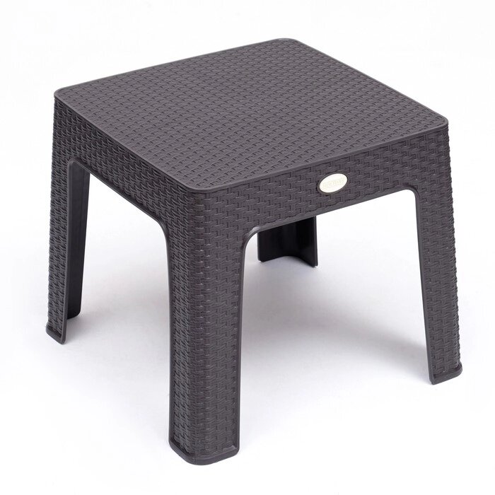 Кофейный столик "Феодосия" 44 х 44 х 41 см, темно-коричневый от компании Интернет - магазин Flap - фото 1