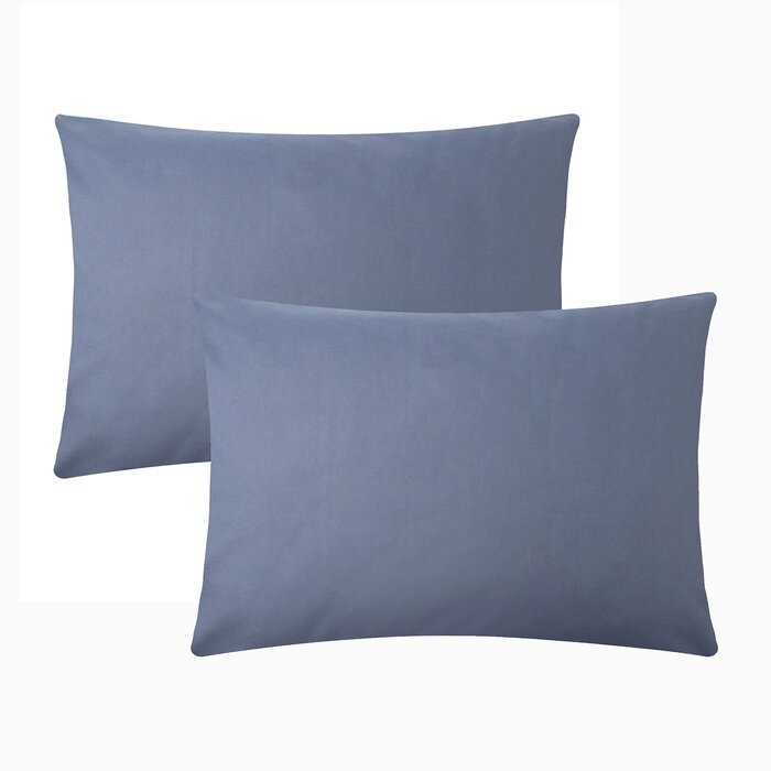 Комплект наволочек Этель, цв. синий, 50х70 см - 2 шт, поплин от компании Интернет - магазин Flap - фото 1
