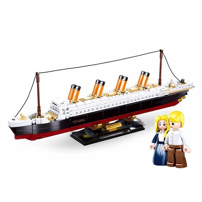 Конструктор Модельки «Титаник», 481 деталь, в пакете от компании Интернет - магазин Flap - фото 1
