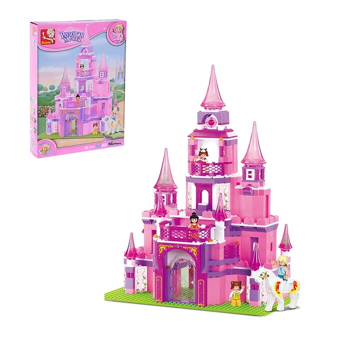 Конструктор «Розовая мечта: замок принцессы», 472 детали от компании Интернет - магазин Flap - фото 1
