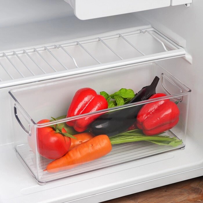Контейнер для холодильника Berkana, 31,215,212,7 см, цвет прозрачный от компании Интернет - магазин Flap - фото 1