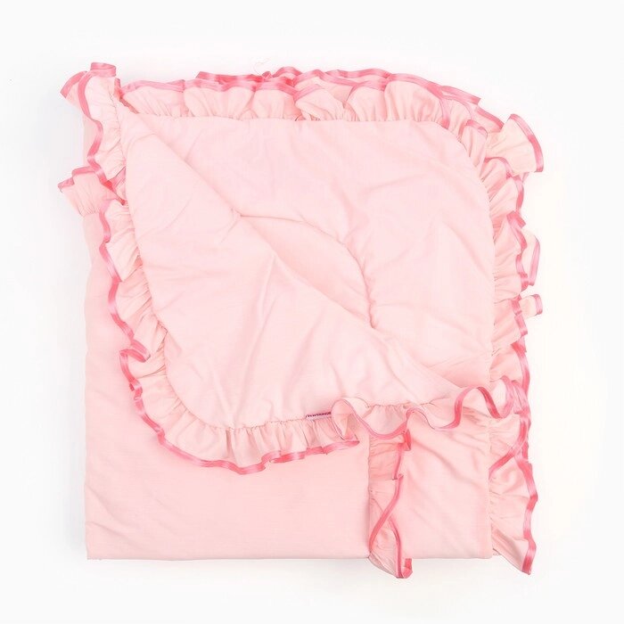 Конверт-одеяло, цвет розовый, р-р 100х100 см от компании Интернет - магазин Flap - фото 1
