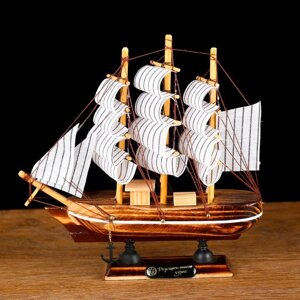 Корабль сувенирный малый «Акару», 20 4,5 19 см